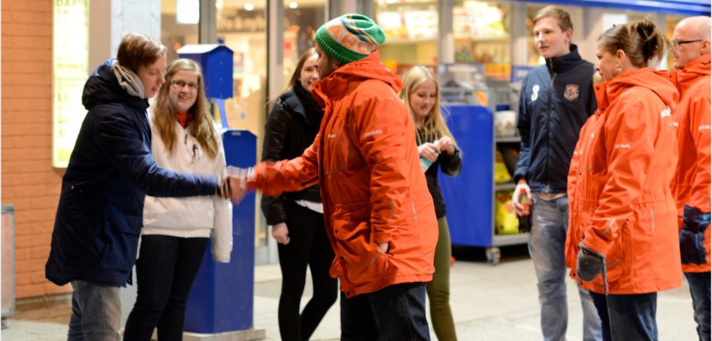 Bankomat är partner till Nattvandring .nu